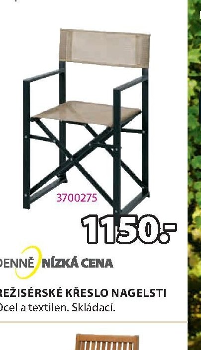 REŽISÉRSKÉ KŘESLO NAGELSTI