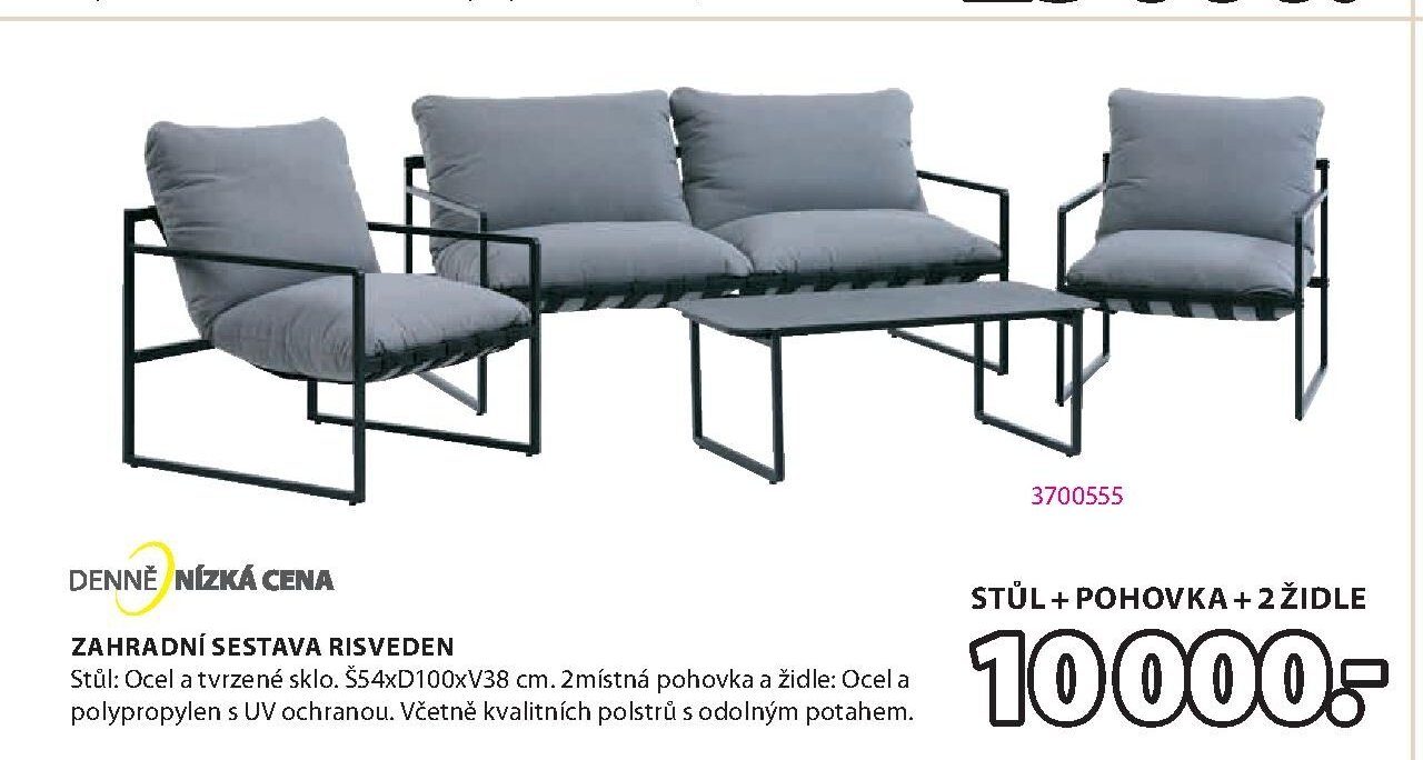 Zahradní sestava RISVEDEN