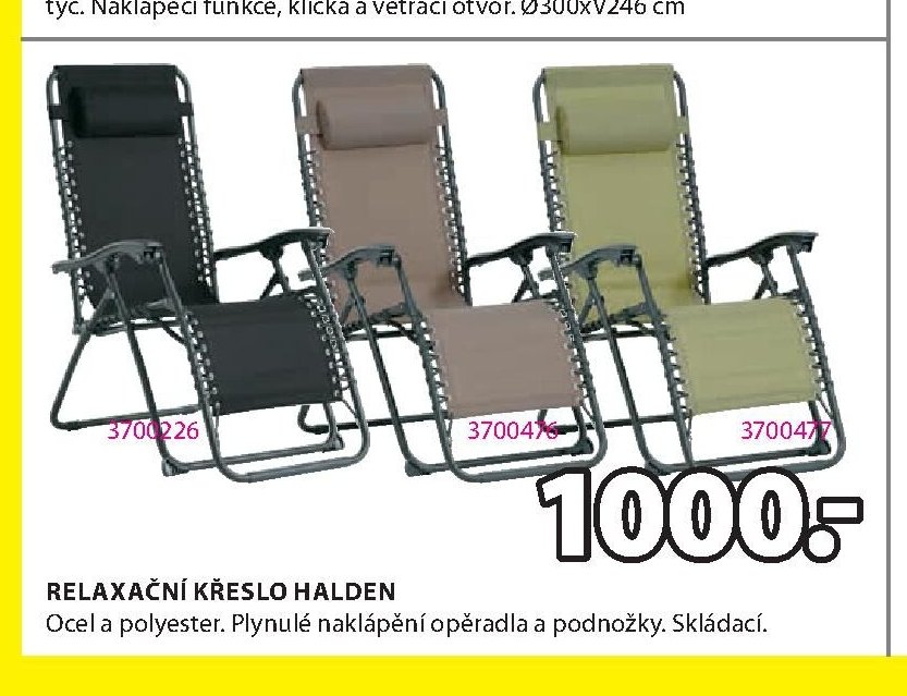 Relaxační křeslo HALDEN