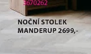 NOČNÍ STOLEK MANDERUP
