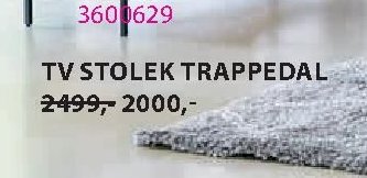 TV STOLEK TRAPPEDAL