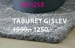 TABURET GISLEV