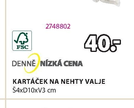 Kartáček na nehty Valje