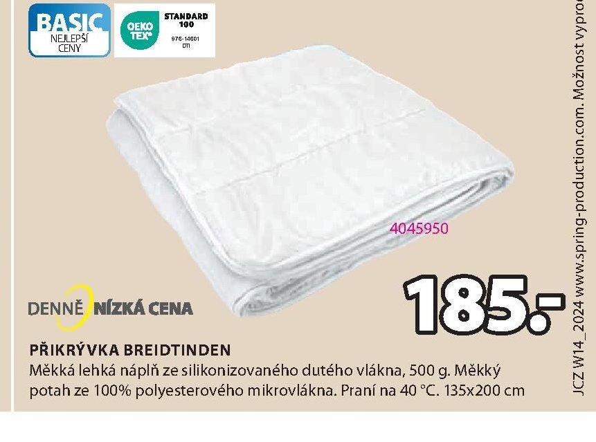 PŘIKRÝVKA BREIDTINDEN