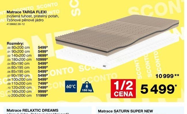 Matrace TARGA FLEXI