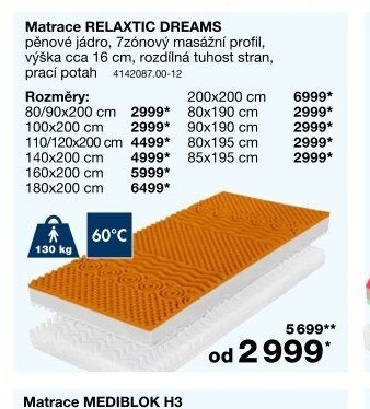 Matrace RELAXTIC DREAMS