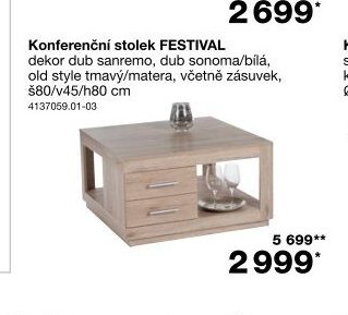 Konferenční stolek FESTIVAL