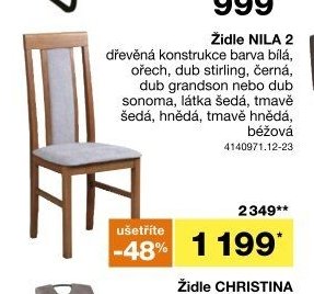 Židle NILA 2