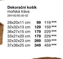 Dekorační košík