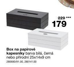 Box na papírové kapesníky