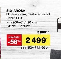 Stůl AROSA