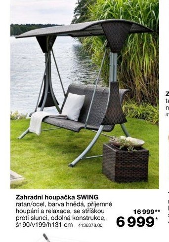 Zahradní houpačka SWING
