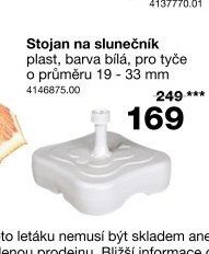 Stojan na slunečník