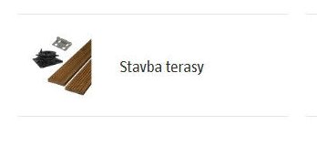 Stavba terasy