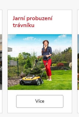 Jarní probuzení trávníku