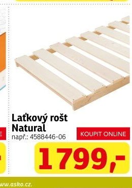 Laťkový rošt Natural