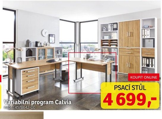 Variabilní program Calvia - Psací stůl