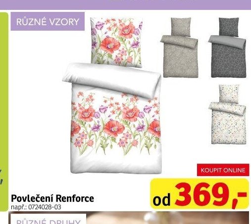 Povlečení Renforce