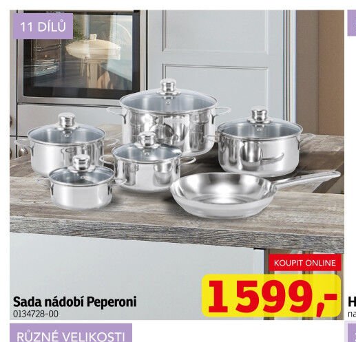 Sada nádobí Peperoni