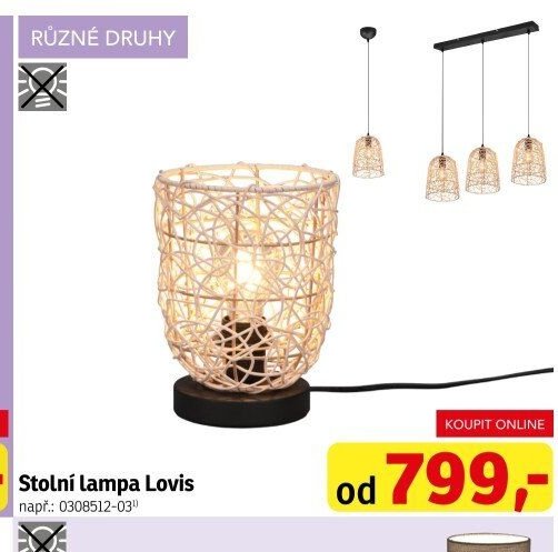 Stolní lampa Lovis