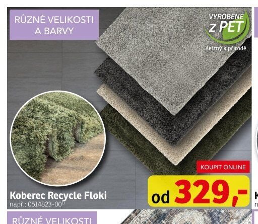 Koberec Recycle Floki