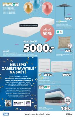 akční leták Jysk 10.4.2024-16.4.2024