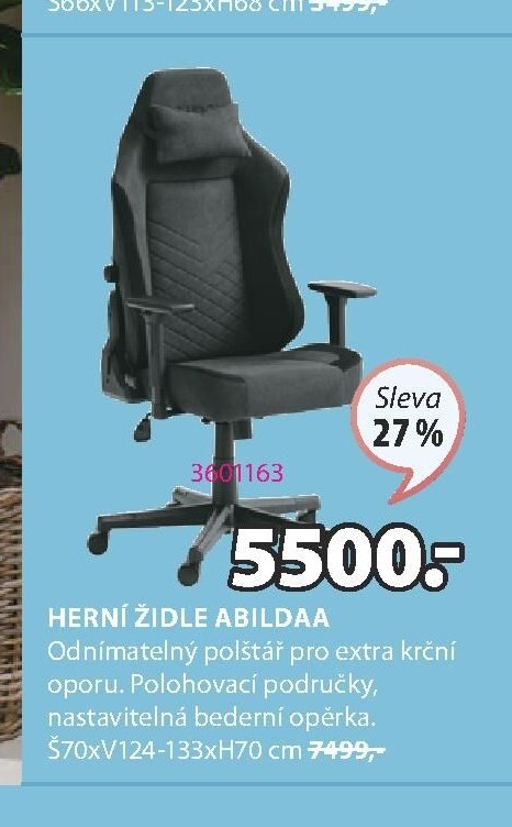 Herní židle Abildaa