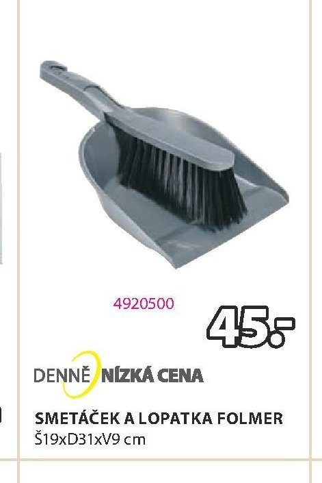 SMETÁČEK A LOPATKA FOLMER