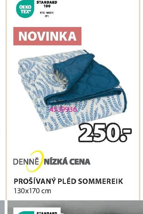 PROŠÍVANÝ PLÉD SOMMEREIK