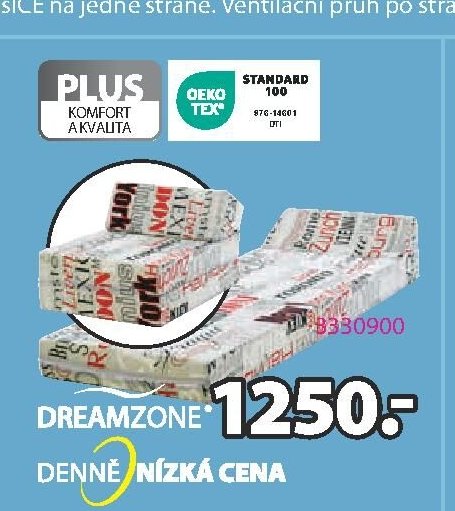 SKLÁDACÍ MATRACE PLUS F15