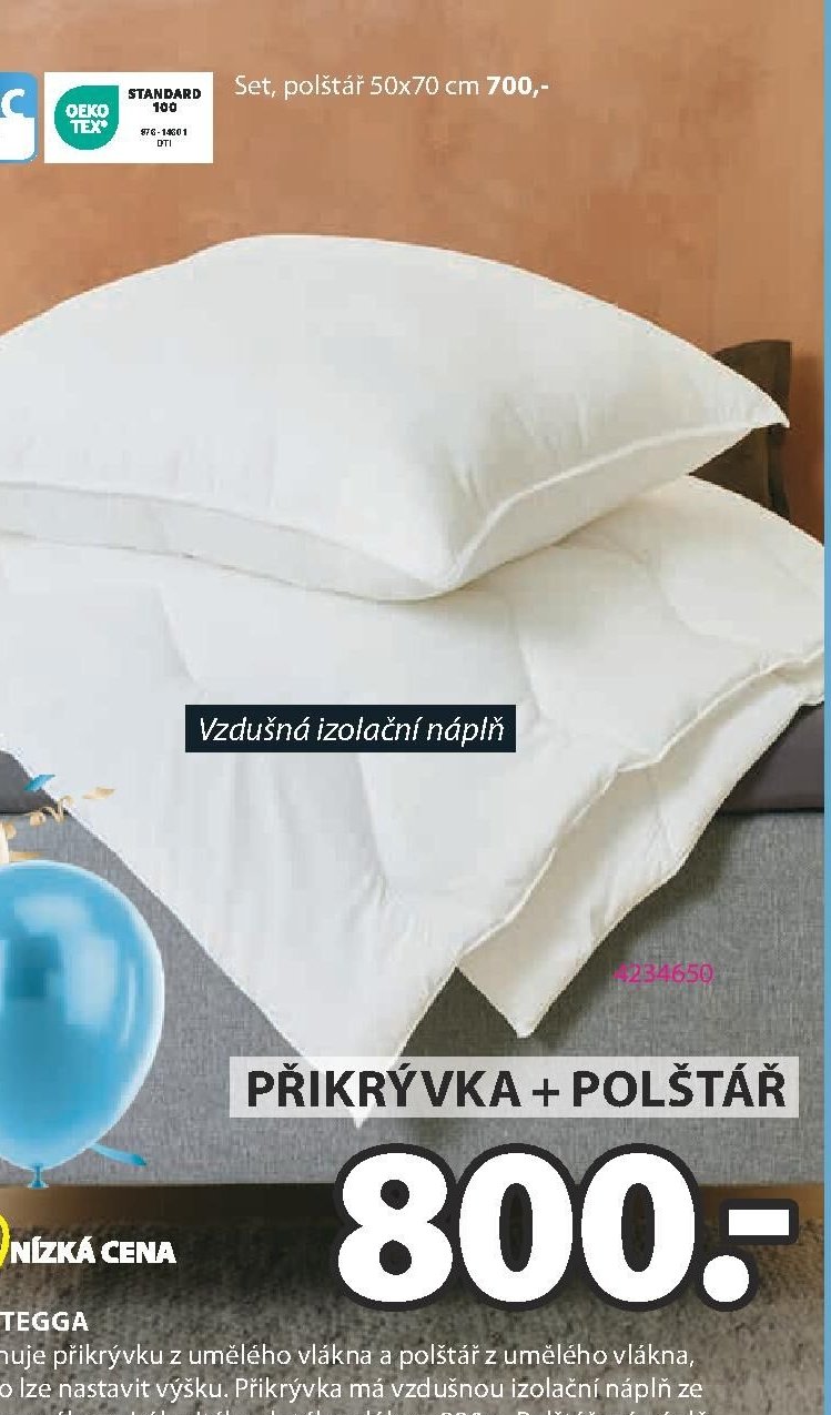 Set, polštář 50x70 cm