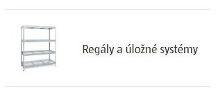 Regály a úložné systémy