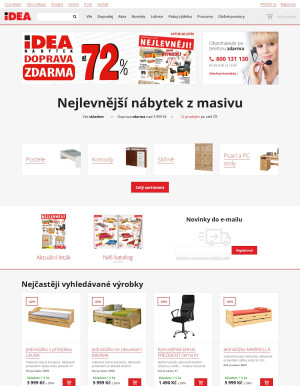 akční leták IDEA nábytek 21.5.2024-27.5.2024
