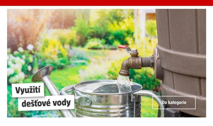 Využití dešťové vody