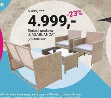 Sedací sestava „CASABLANCA“