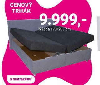 ČALOUNĚNÁ POSTEL ANDREA