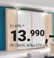 Skříň, šířka 270 cm