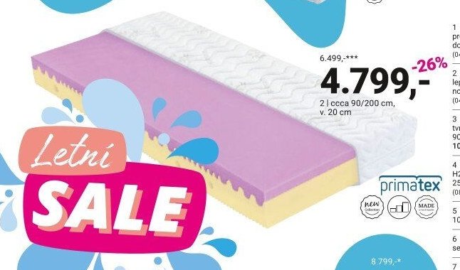 Matrace GELTECH AIR