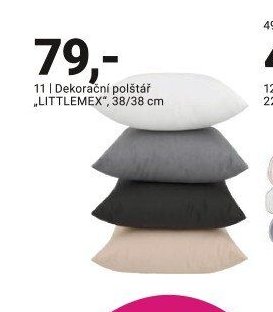 Dekorační polštář LITTLEMEX, 38/38 cm