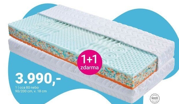 PARTNERSKÁ MATRACE „BAMBOO XL“