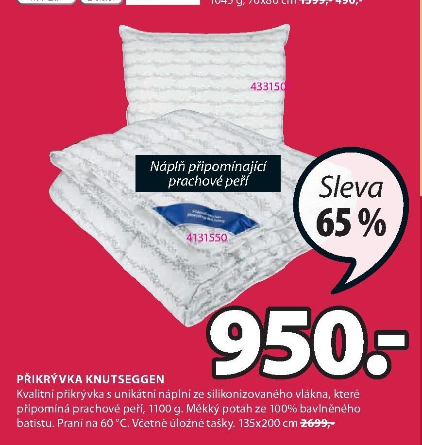 PŘIKRÝVKA KNUTSEGGEN