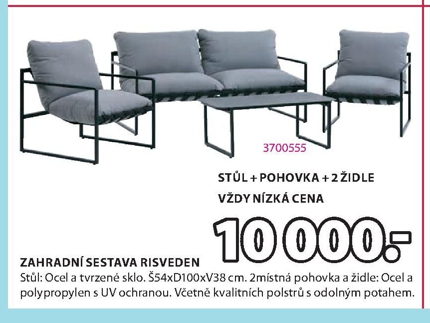 ZAHRADNÍ SESTAVA RISVEDEN