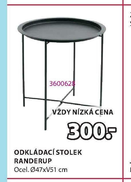 ODKLÁDACÍ STOLEK RANDERUP