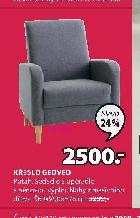 KŘESLO GEDVED