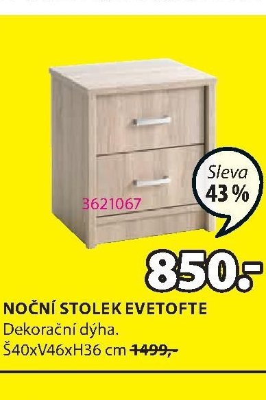 Noční stolek Evetofte