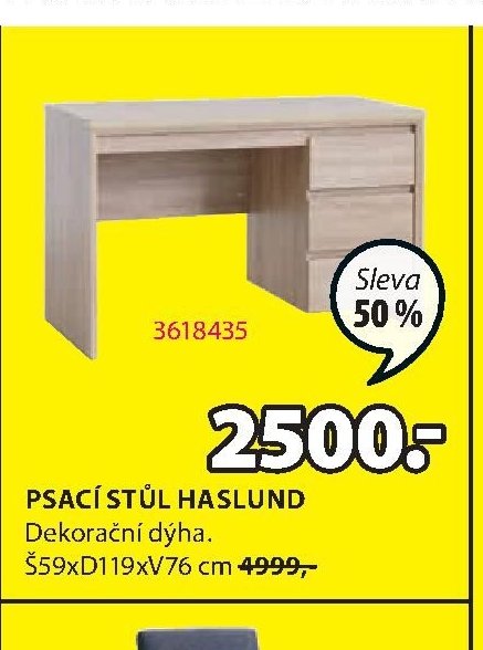 Psací stůl Haslund