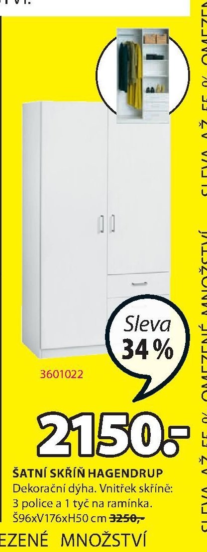 Šatní skříň Hagendrup