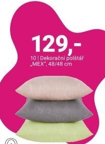 DEKORAČNÍ POLŠTÁŘ „MEX“