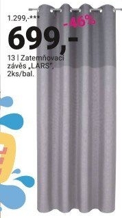 ZATEMŇOVACÍ ZÁVĚS, „LARS“