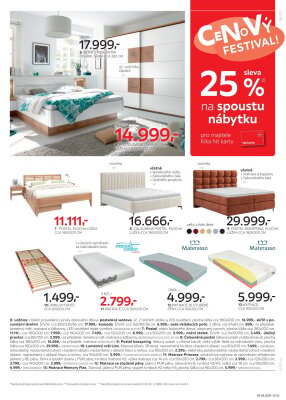 akční leták Kika nábytek 8.7.2024-21.7.2024